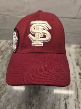 Florida State Seminoles Hat Top of the World Red Cap FSU NCAA